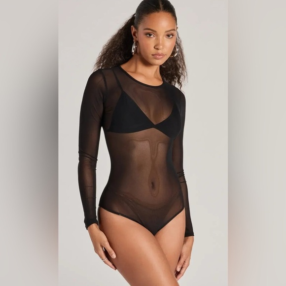 Windsor Love's A Mesh Bodysuit - Picture 3 of 6